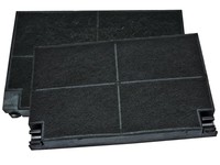 Dunstabzugshaube Kohle Filter 225 x 155 mm 2 Stück Set wechseln AEG EFF 55
