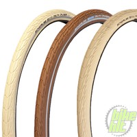 Schwalbe Delta Cruiser Reifen Braun Creme 26" 28" Reflex wählbar Kevlar Draht