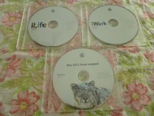 Mac OS X Snow Leopard 10.6 + iLife 9.0.3 + iWork 9.0.3 box set DVD