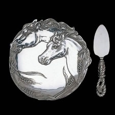 New listing
Arthur Court Designs Horse Plate And Cheese Server