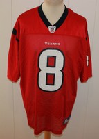 NFL REEBOK TRIKOT DAVID CARR ON FIELD JERSEY NO 8 HOUSTON TEXANS XL