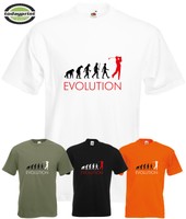 Fun Heavy Shirt GOLF EVOLUTION - Golfer, Golfen, Calm, 