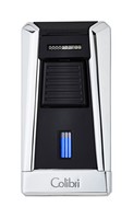 COLIBRI Feuerzeug Stealth I chrom poliert/schwarz Höhentauglichkeit bis 2.438 m