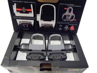 Look Keo classic 2 Rennrad Pedalen Schwarz Fahrrad rennen fußhebel cromo achse