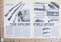 1983 THE SPRINGFIELD STORY Model 1903 Rifle History 6-Pg MAGAZINE ARTICLE 4552