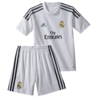 Real Madrid Adidas weiß heim kinder fußballtrikot mini kit 2013-14 alter 1-6