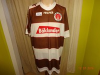 FC St.Pauli Original reusch Heim Trikot 1995/96 "Böklunder" Gr.XL/XXL TOP