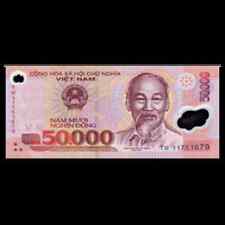 Vietnam Dong 50,000 x 10 Piece (Pcs) = 500,000 Currency Vnd