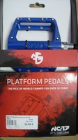 NC-17 Platformpedal STD II Pro Aluminium BLAU Kugellager Art.7028  (G94)