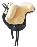 Lammfellsattel von Engel incl. Distanzgewebe / Universalgröße ab Stm. 1,35 m