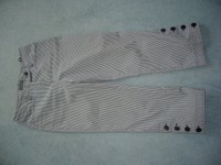 Valiente, Hose, 7/8 Hose, blau/weiß/kariert, Gr. 38 