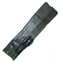 Rutenfutteral 2+2 12 ft 190cm Futteral 2 Rod Padded Sleeve