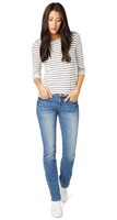 Tom Tailor Damen Denim Used-Jeans mit Gürtel NEU
