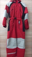 Skioverall / Skianzug einteilig größe 164 rot