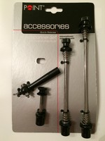 Point Schnellspanner Schnellspannset mit Diebstahlschutz Schwarz