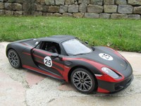 RC Porsche 918 Spyder Race 27Mhz Lizenz Modell 34cm 1:14 "Top Qualität" 404581