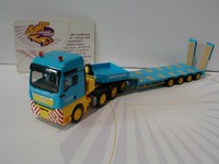 Herpa 305662 # MAN TGX XXL 540 Semitieflade-Sattelzug " Siefert Spedition " 1:87