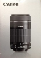 Canon EF-S 55-250 mm F/4.0-5.6 STM IS Objektiv NEU/ OVP