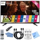 LG 49UF7600 - 49-inch 2160p 120Hz 4K Ultra HD Smart LED TV Hook-Up Bundle