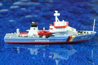 Bayreuth , BG 25  Hersteller Albatros K 209a  , 1:1250 Schiffsmodell