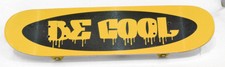 Be Cool Design Childs Boys Girls 31" Double Kick Deck Skateboard - Neon Yellow