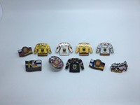 10 Eishockey Deutschland DEB Pins WM DEL NHL Sammlung