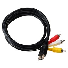 Composite AV RCA Cable for Sega Dreamcast DC