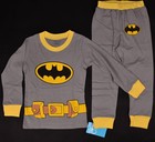 BATMAN Boys Toddler Pajamas Sleepwear Kids T-shirt Sleepwear Costume Gift Set