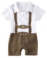 FC BAYERN BABY BODY LEDERHOSE