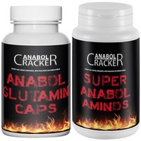 ANABOL GLUTAMIN 60 KAPSELN + 60 Super Aminosäuren Bcaa no Tabletten Muskelaufbau