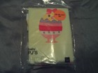NWT babyGap toddler girl winter PJ's yellow w/baby chicks and eggs size 5T