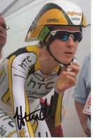 Judith Arndt   Silber Olympia  Radsport Foto mit Unterschrift -161602 - T2