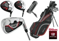 Wilson Profile XLS All Graphite Mens Complete Golf Club Set & Stand Bag New
