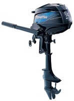 Aussenborder Tohatsu 2,5 PS Viertakt Bootsmotor Normalschaft Motor für Boot