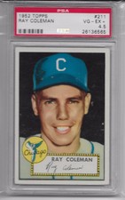 New listing
1952 Topps Baseball Card ` Psa 4.5 ` #211 `Ray Coleman