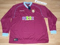 ORIG. DIADORA ASTON VILLA HOME TRIKOT 2001/02 XXL NEU OVP ENGLAND