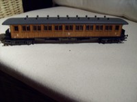 Märklin Personen Waggon Holzimitat Spur HO