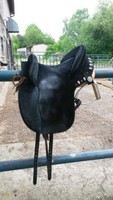 ++portugiesischer Ludomar Sattel in schwarzem Wildleder zu verkaufen++