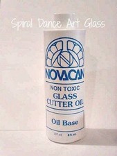 Novacan Glass Cutter Oil 8 oz Stained Glass Supplies