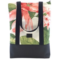 FREIBEUTLER Shopper, Jette Hawaii, Tote Bag, 2 in 1 Bag, Rucksack, Hamburg