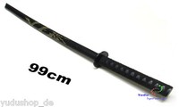 Samurai Holz Übungs -Schwert Bokken Drache Motive  schwarz
