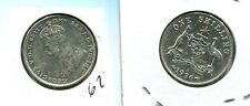 Australia 1936 One Shilling Silver Coin Xf Au 6220G
