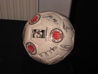 Fc St Pauli Ball mit Unterschriften Logo 