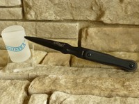 WALTHER Messer MDK MicroDefenseKnife mit Nylon-Armholster u. G10-Griff 440 Stahl