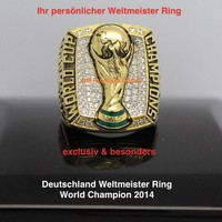DEUTSCHLAND FUßBALL WELTMEISTER 2014 Ring PRO