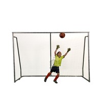  HOQ Fussballtor Large mit Netz Fussball Tor Torwand Trainingstor NEU 