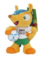 Fuleco 22 cm Plüsch - Das offiz. Maskottchen der FIFA Fussball WM Brasilien 2014