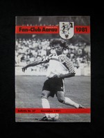 Fanzine / Bulletin  ULTRAS - HOOLS    FAN CLUB AARAU (Schweiz) Nov. 1991 ! TOP