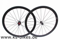 NEU Laufradsatz Rennrad Carbon 1200g Hochprofil 38mm aero tubular Schlauchreifen