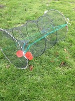 Fischreuse,Aalreusen,Krebsreusen Köderfischreusen,Reuse,Reusen + Köderdose.Neu